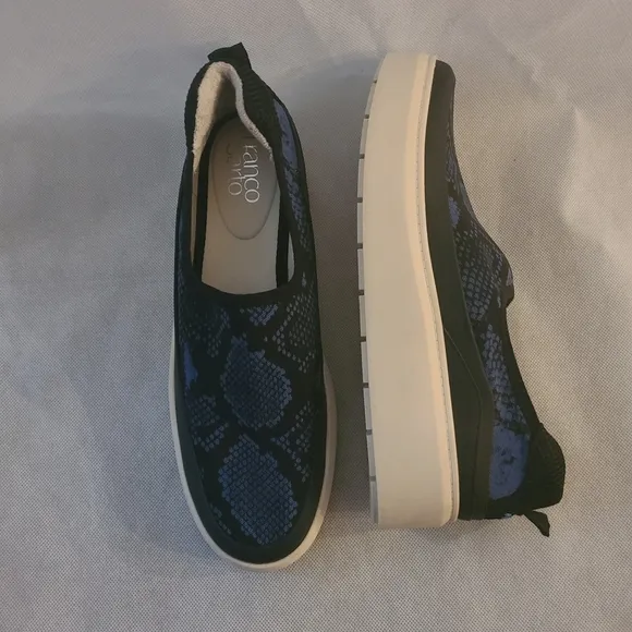 Franco Sarto Women's Lin Platform Slip On Sneaker Size 9.5