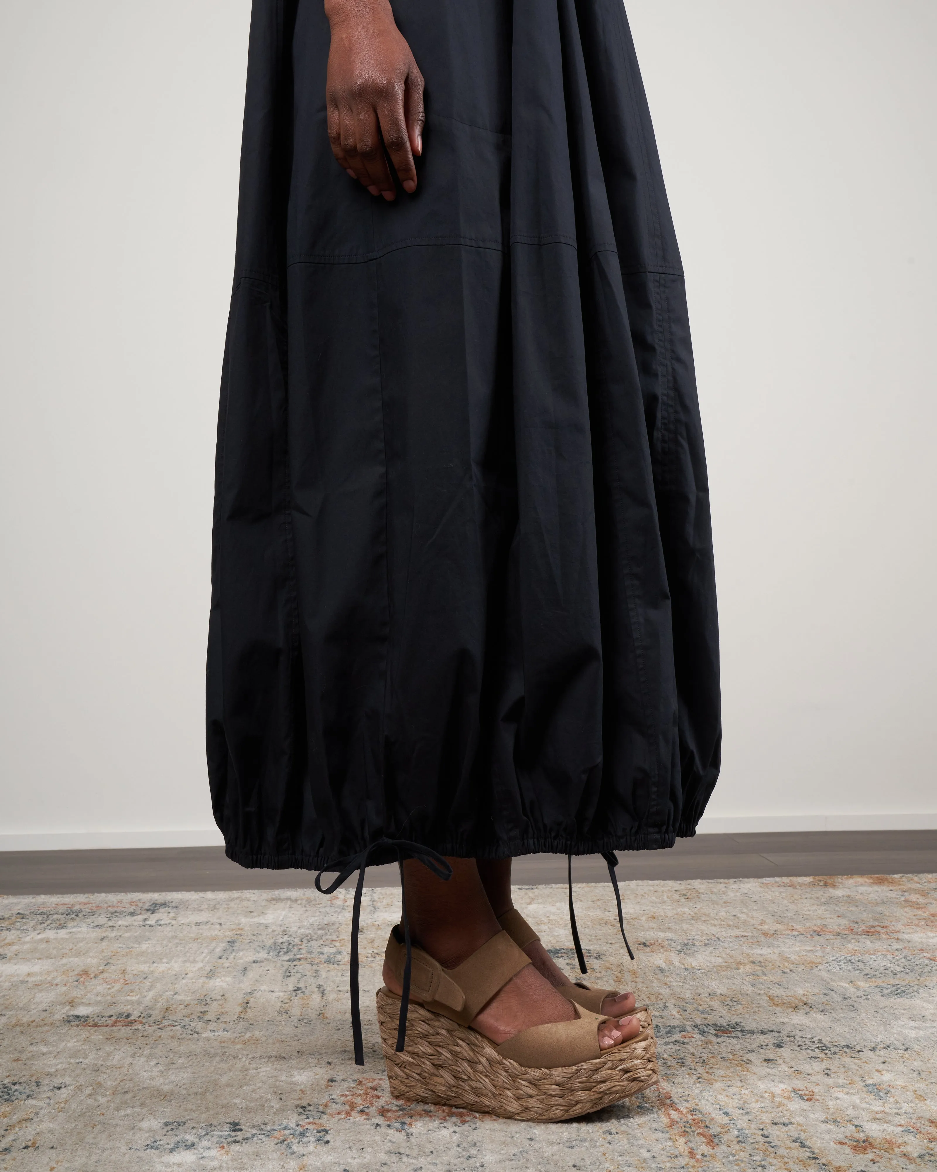 frankie tank dress - black