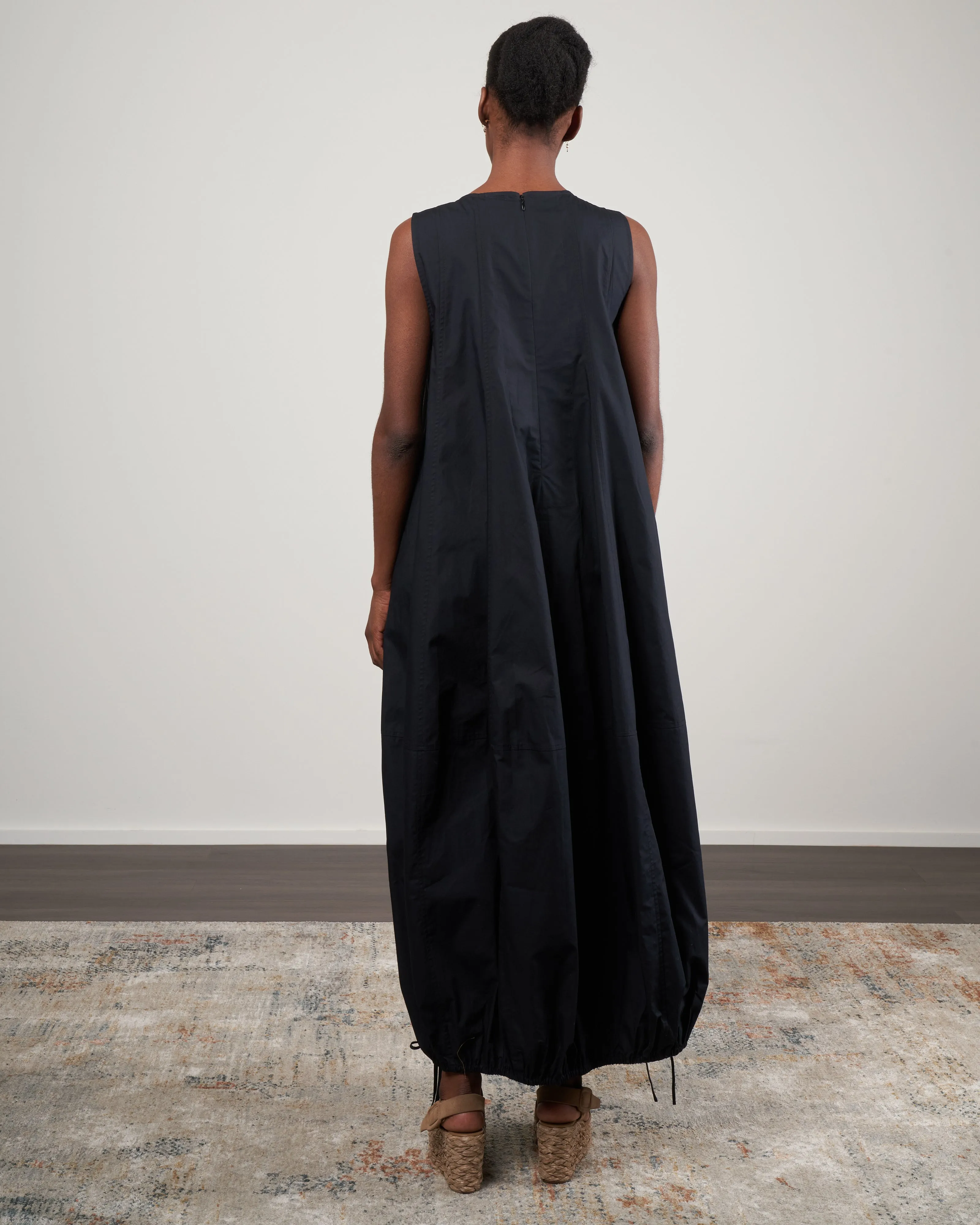 frankie tank dress - black
