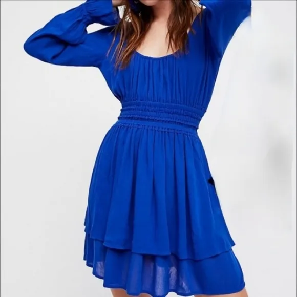 Free People‎ Much Ado Mini Dress Size Large