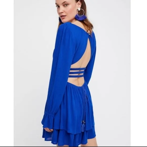 Free People‎ Much Ado Mini Dress Size Large