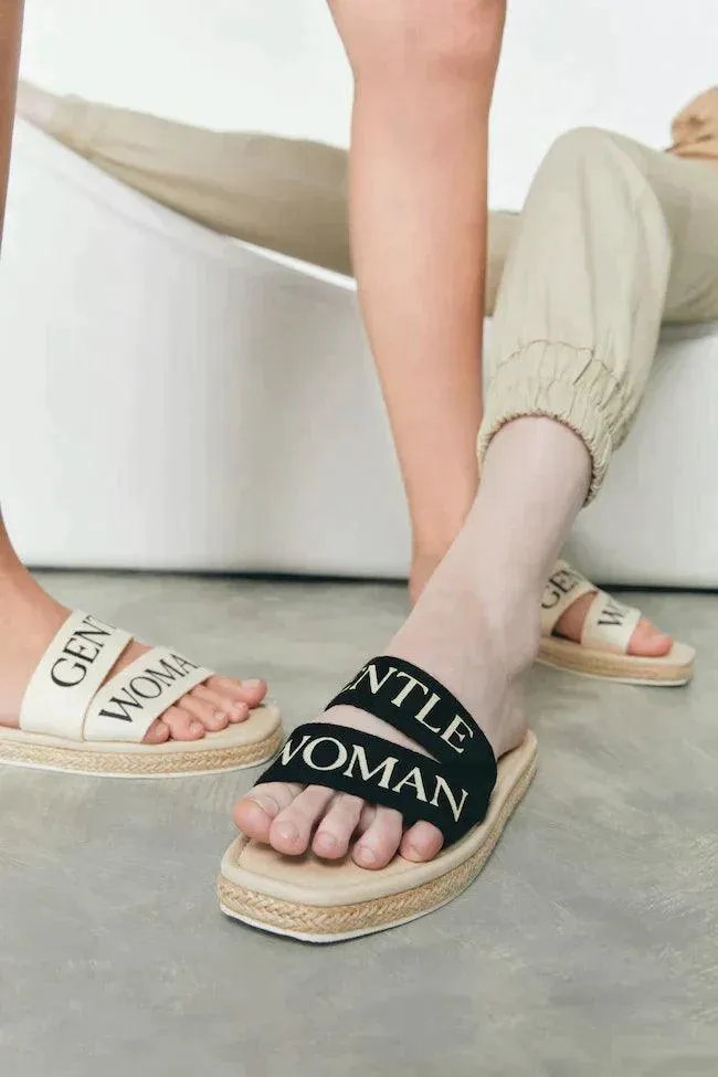 Gentlewoman Hemp Rope Slippers