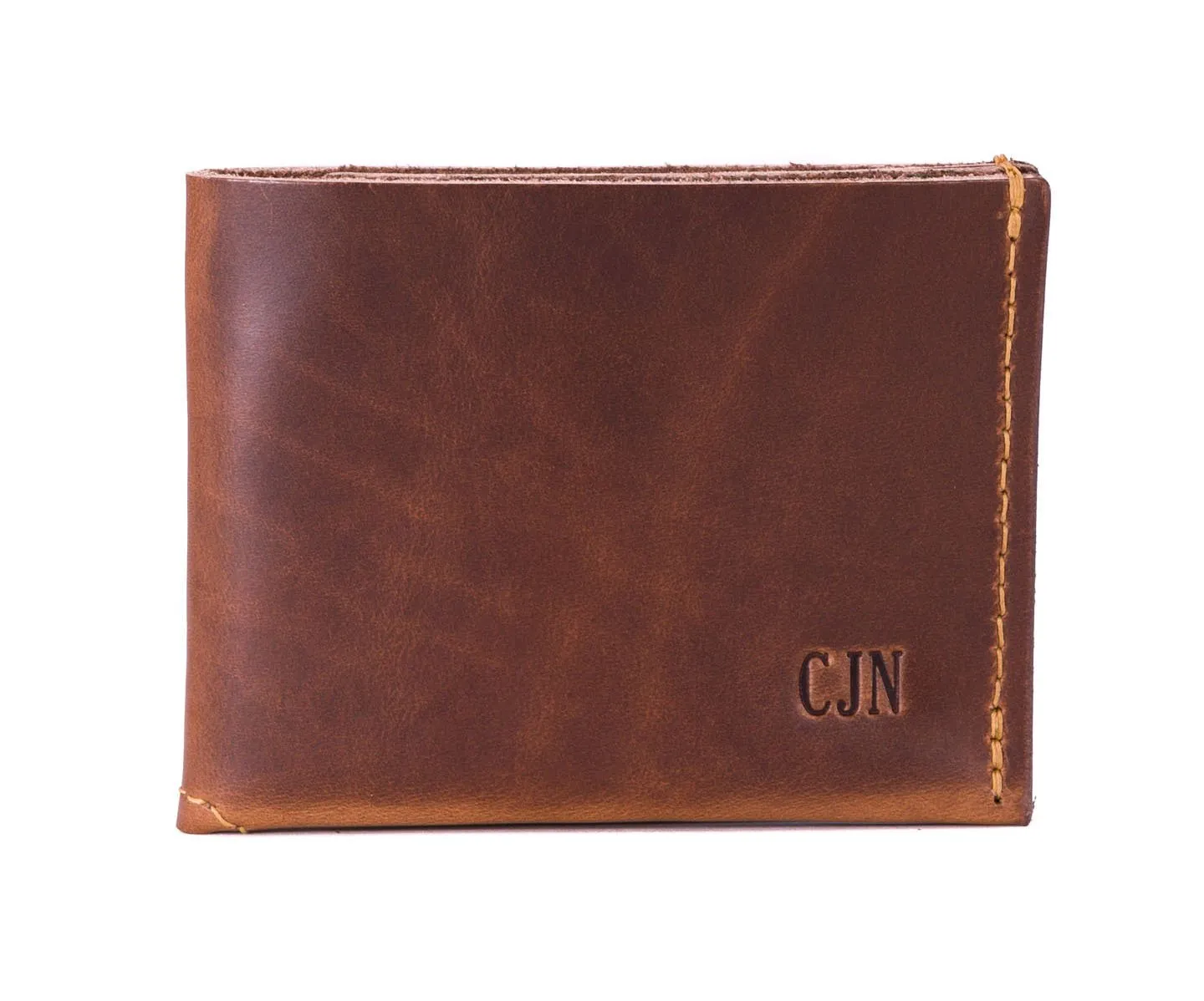 Genuine Leather Bi-Fold Wallet