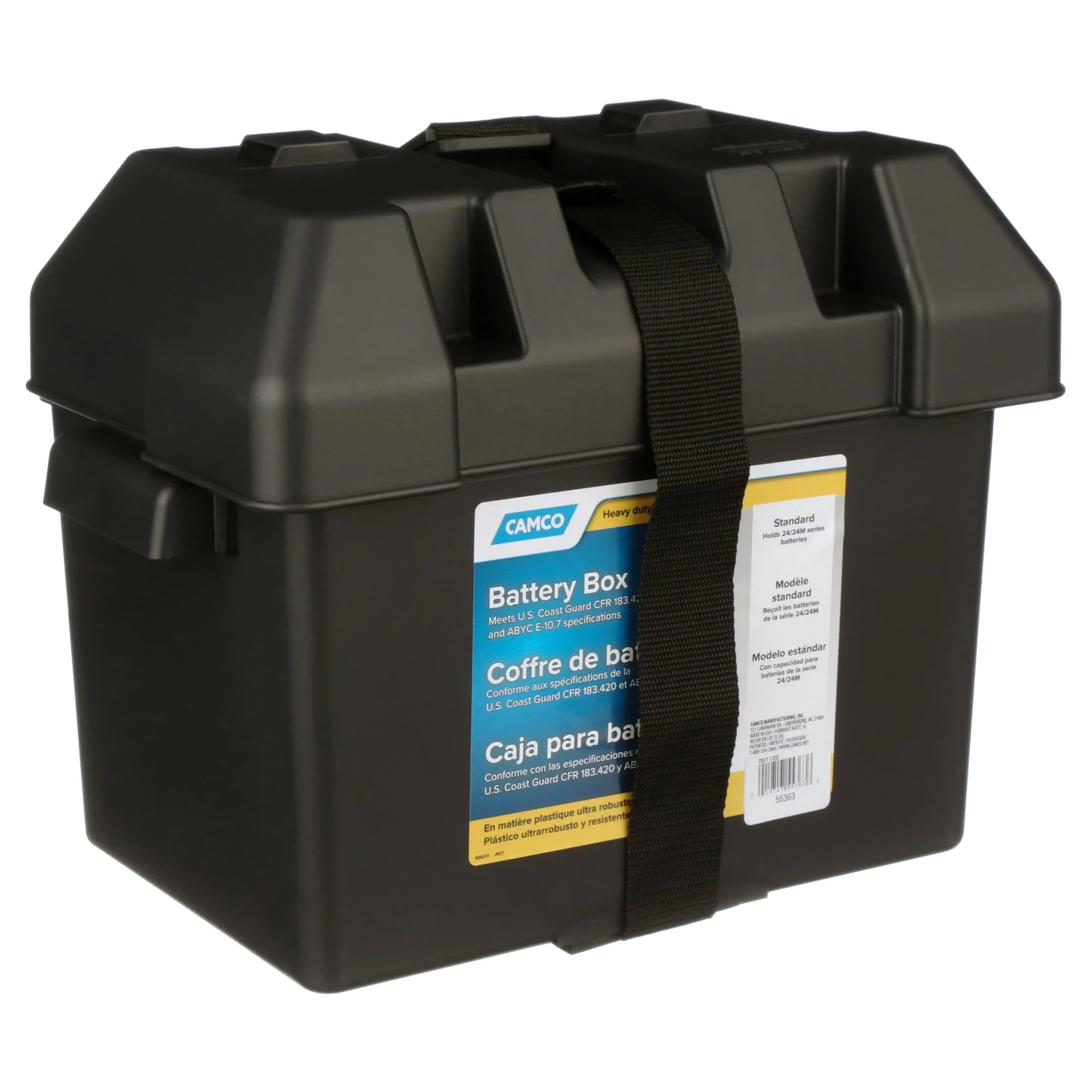 Heavy Duty Battery Box Group 27-31 Car Automotive Marine RV Boat Camper New