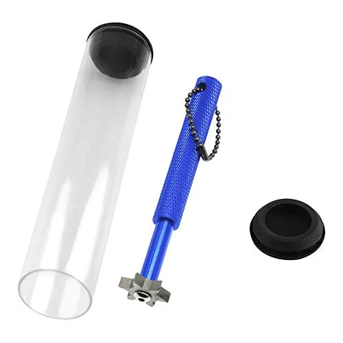 HISTAR Golf Club Groove Sharpener and Cleaner Tool with 6 Heads from Specialty Golf Products (Blue)