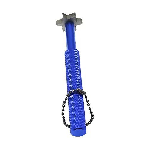HISTAR Golf Club Groove Sharpener and Cleaner Tool with 6 Heads from Specialty Golf Products (Blue)