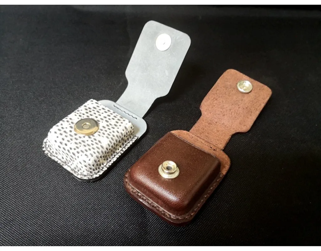Holster for Zippo Cigaret Lighter Protective Case Shaping Cold Compression Molding To Send Acrylic Template 75x53x25mm