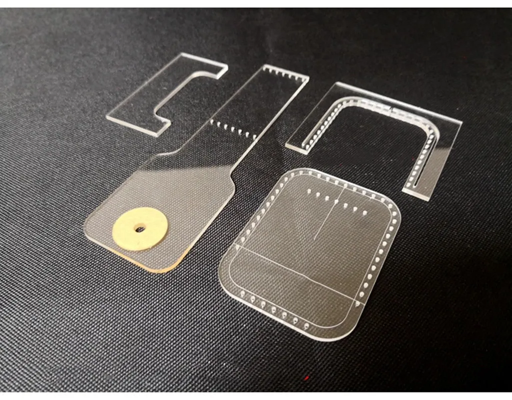 Holster for Zippo Cigaret Lighter Protective Case Shaping Cold Compression Molding To Send Acrylic Template 75x53x25mm