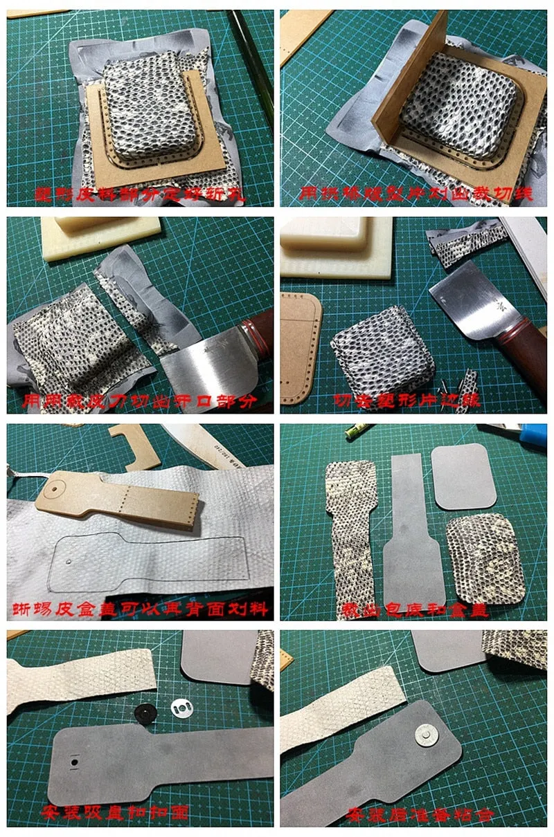 Holster for Zippo Cigaret Lighter Protective Case Shaping Cold Compression Molding To Send Acrylic Template 75x53x25mm