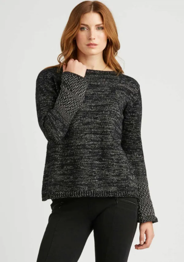 Indigenous Woven Cuff Sweater Final Sale
