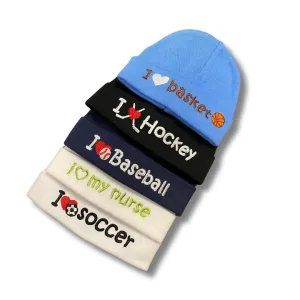 Itty Bitty Baby Cotton Embroidered Toques (Full Term and Preemie)