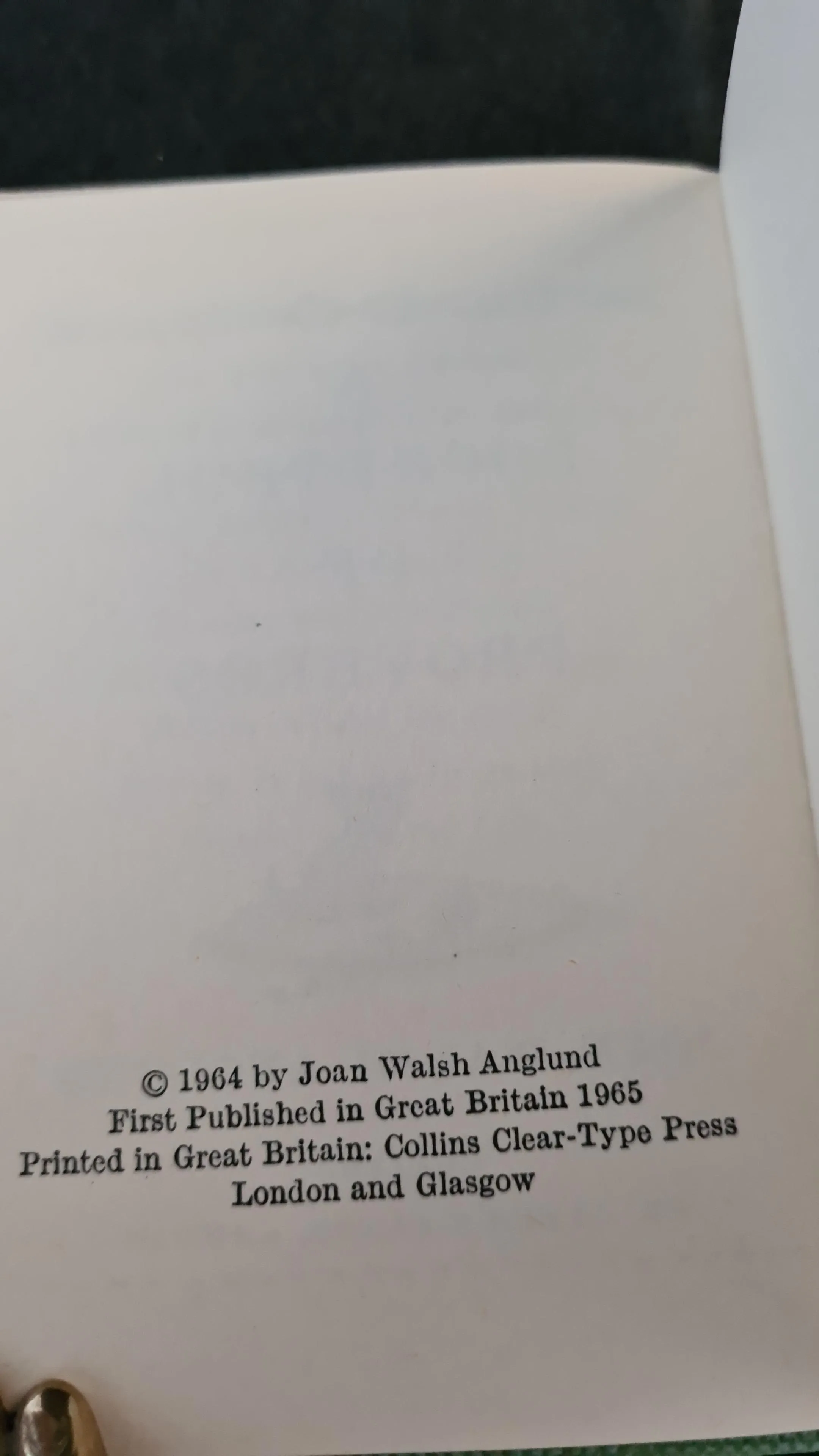 Joan Walsh Anglund - A Pocketful of Proverbs, Collins, 1965