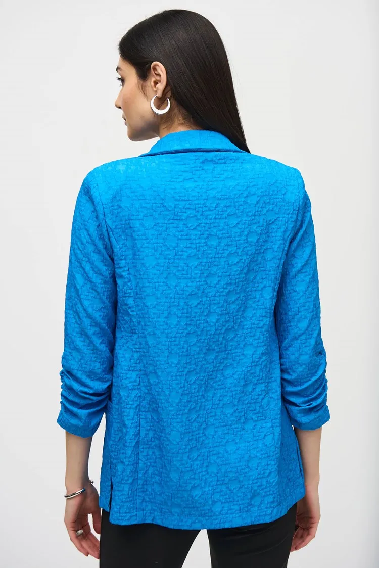 Joseph Ribkoff Woven Jacquard Boxy Blazer