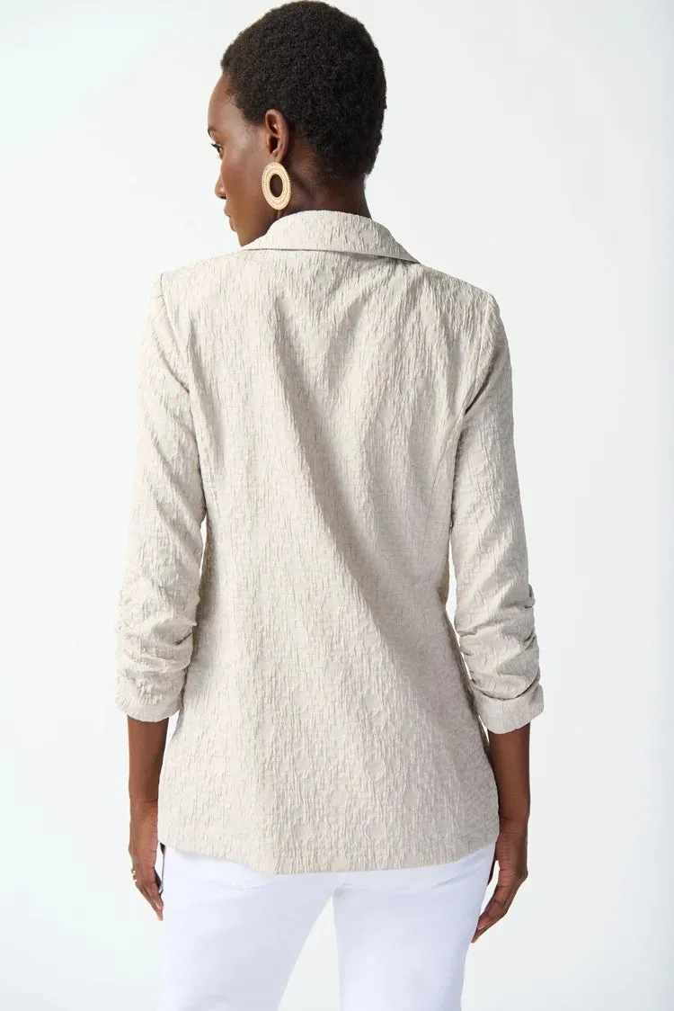 Joseph Ribkoff Woven Jacquard Boxy Blazer