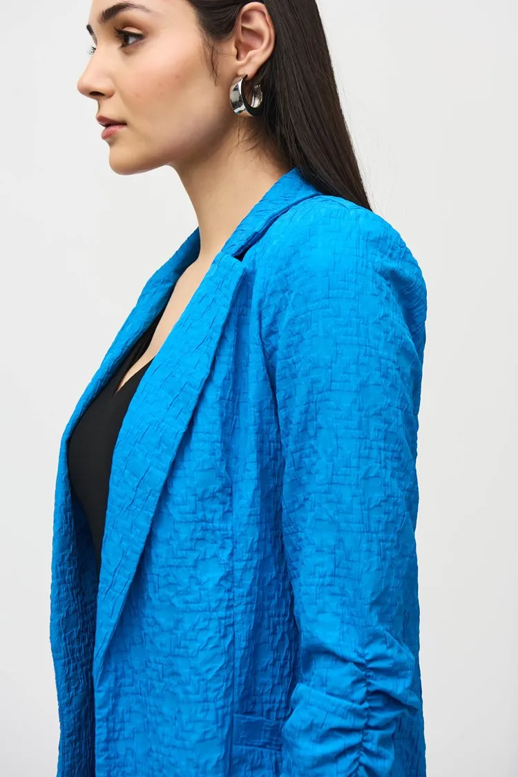 Joseph Ribkoff Woven Jacquard Boxy Blazer
