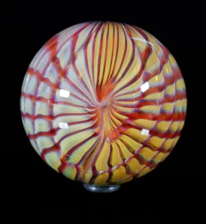 Large Ginger Slurper Marble no.3 (32mm)