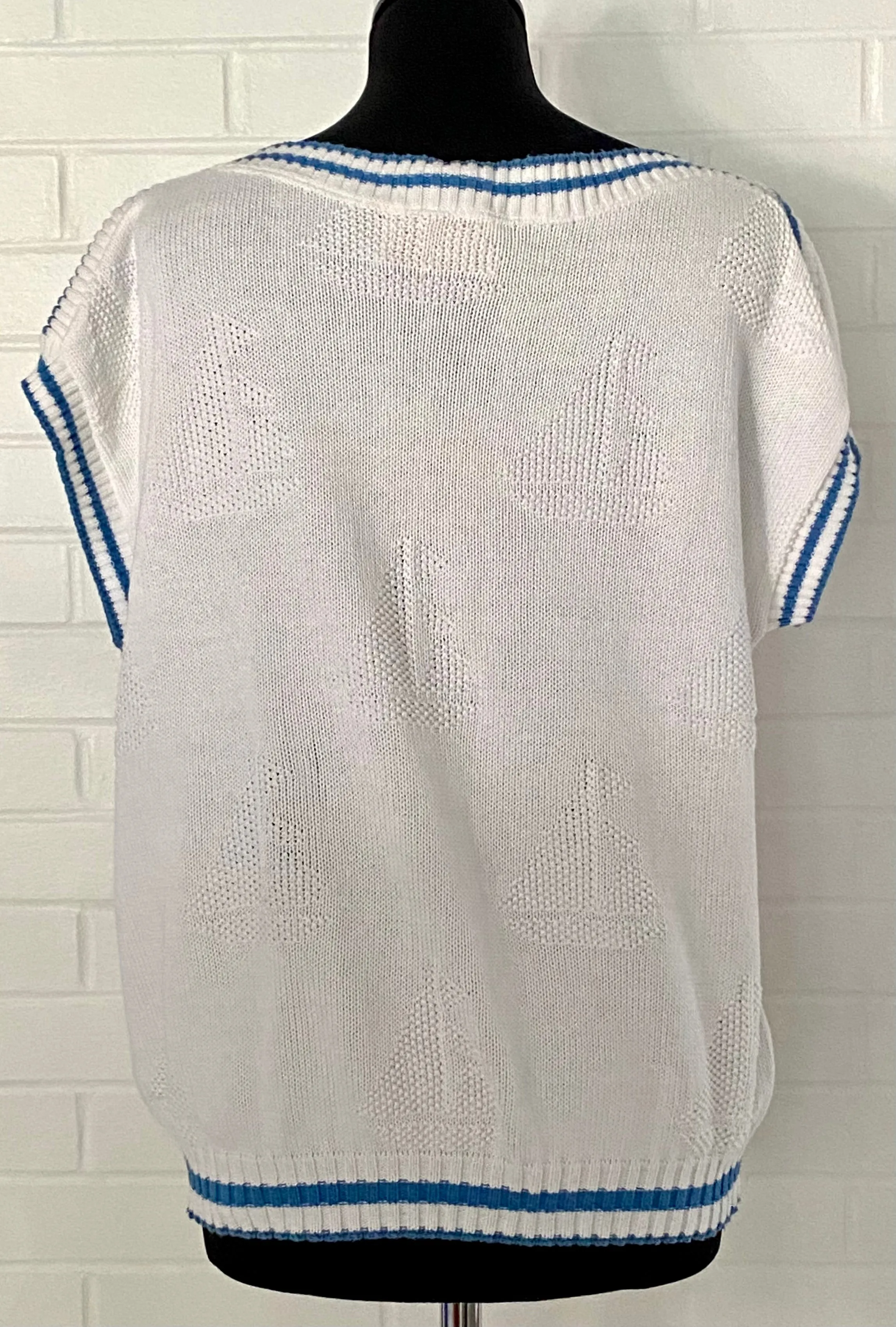 Late 80s Early 90s Jantzen Nautical Sweater