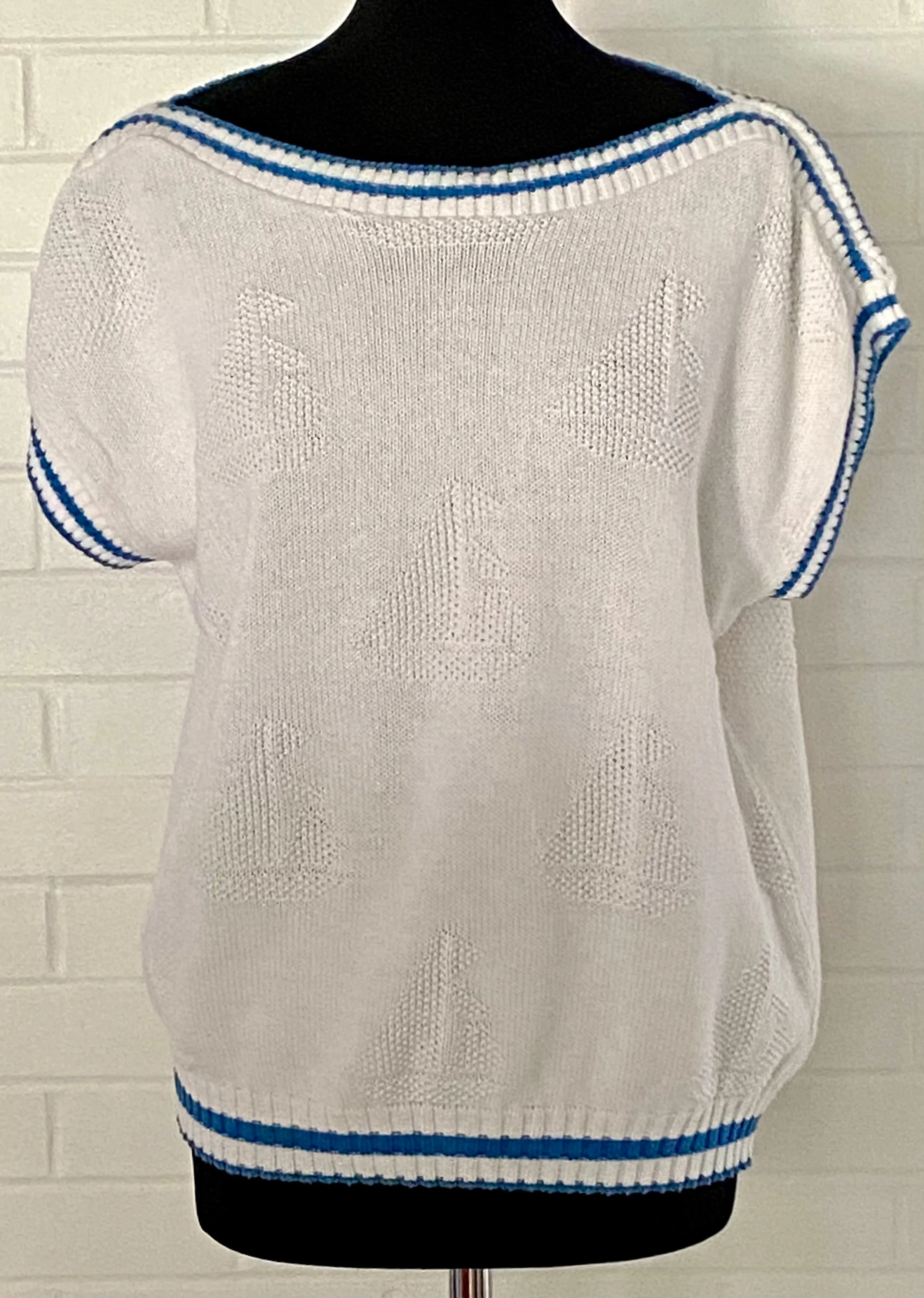 Late 80s Early 90s Jantzen Nautical Sweater