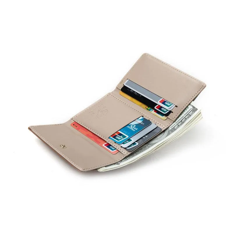 Leaves Printed Flip Cover Wallet