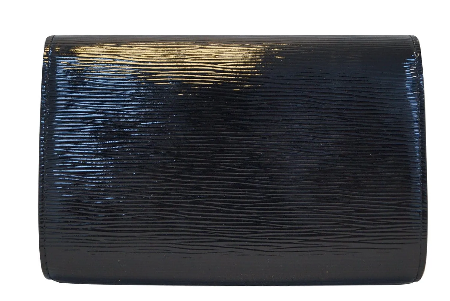 LOUIS VUITTON Black Electric Epi Leather Louise PM Bag