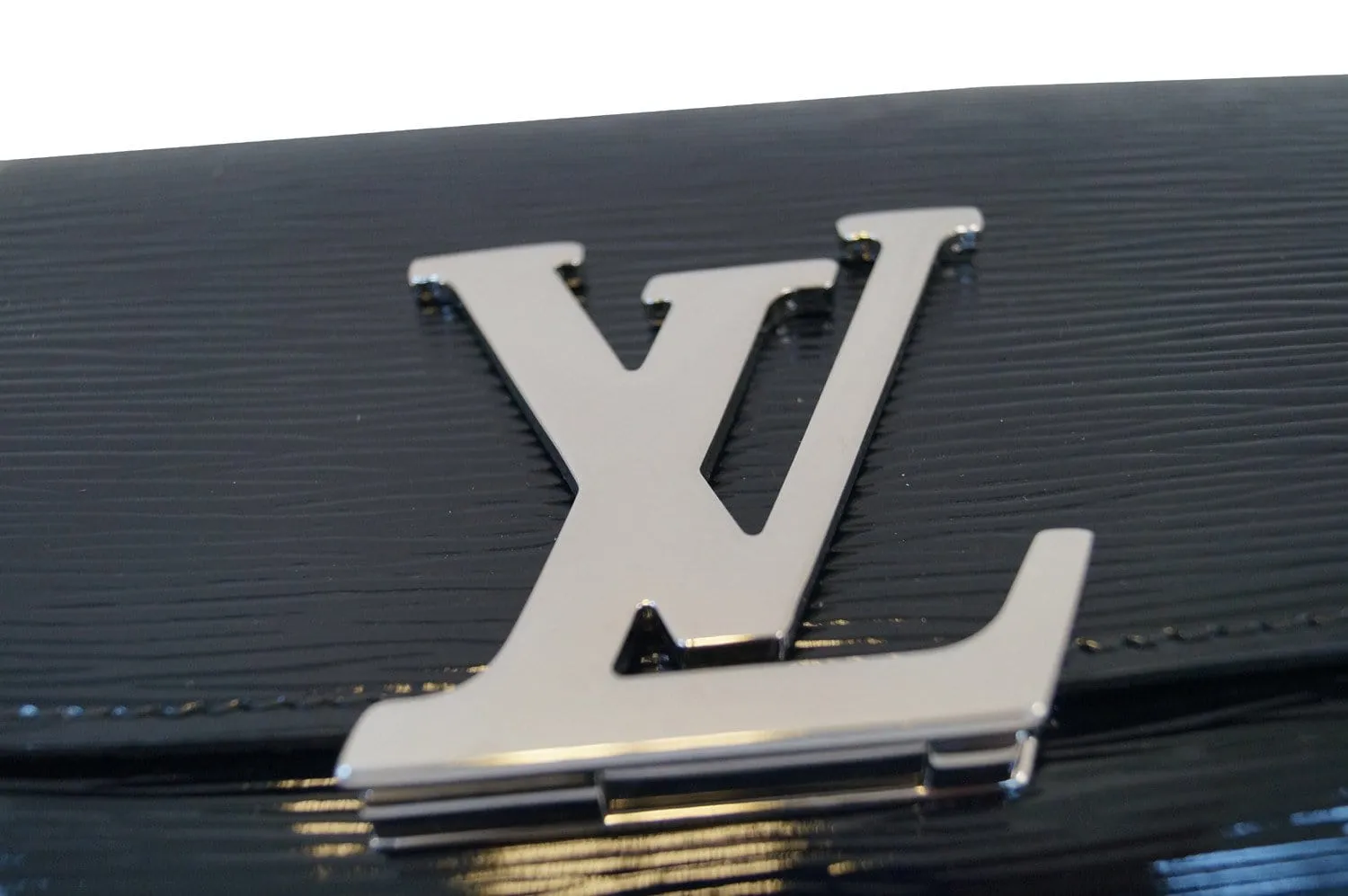 LOUIS VUITTON Black Electric Epi Leather Louise PM Bag