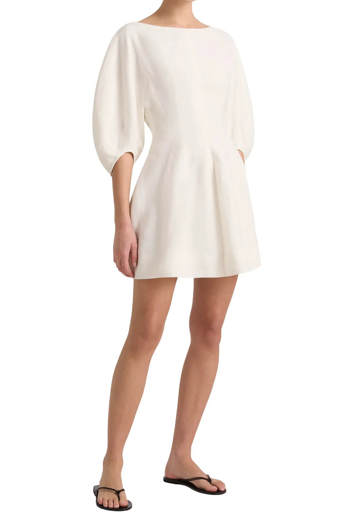 Lowen Mini Dress - White