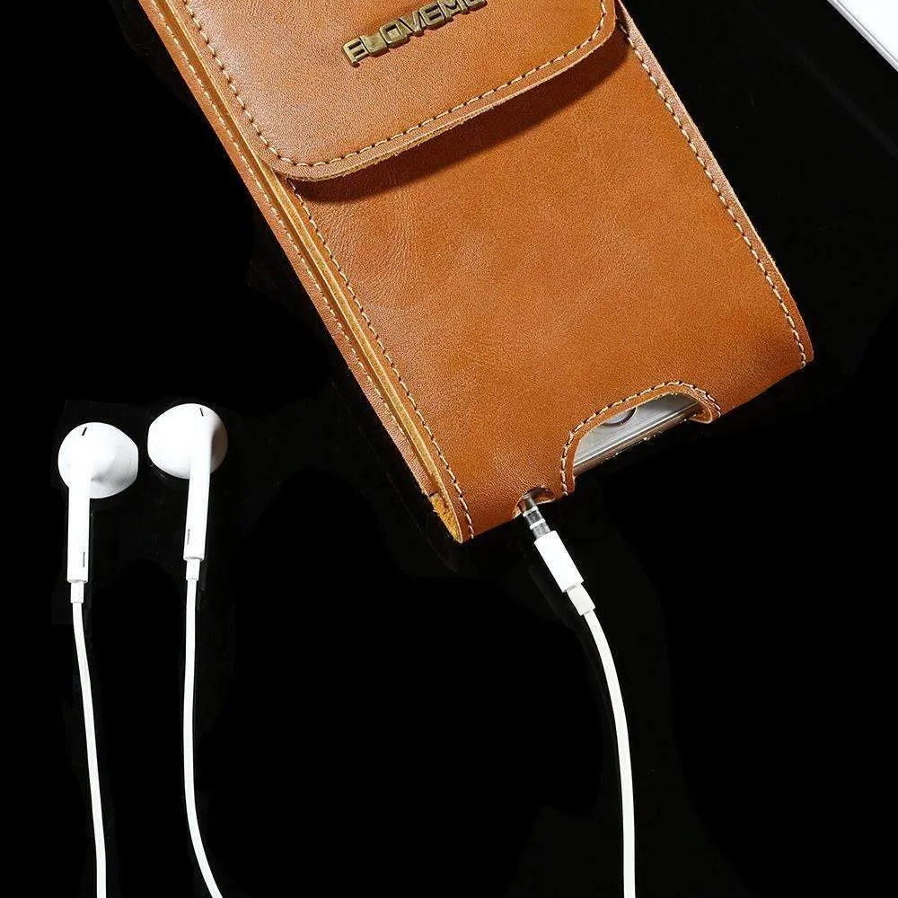 Luxury Genuine Leather Case For iPhone & Samsung