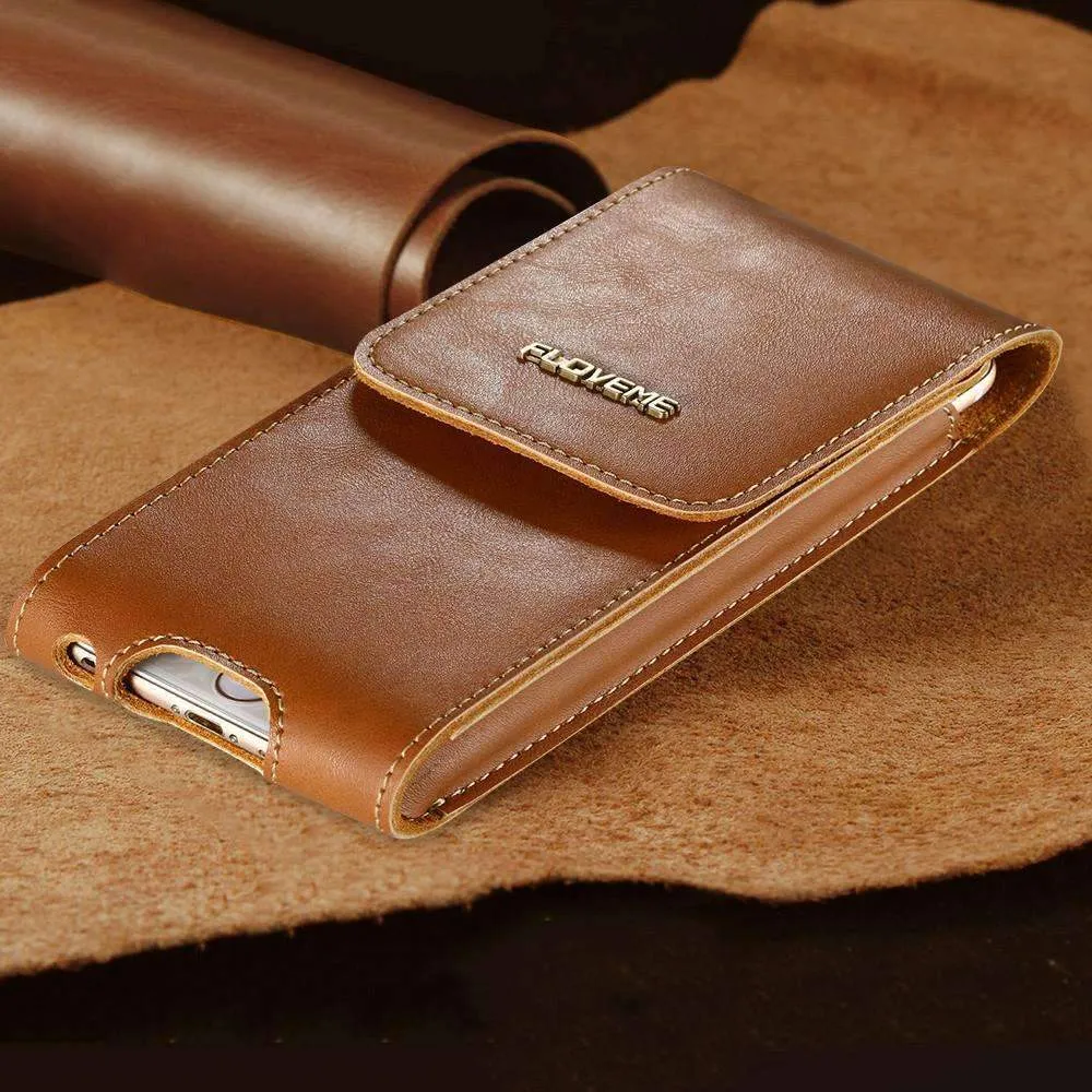 Luxury Genuine Leather Case For iPhone & Samsung