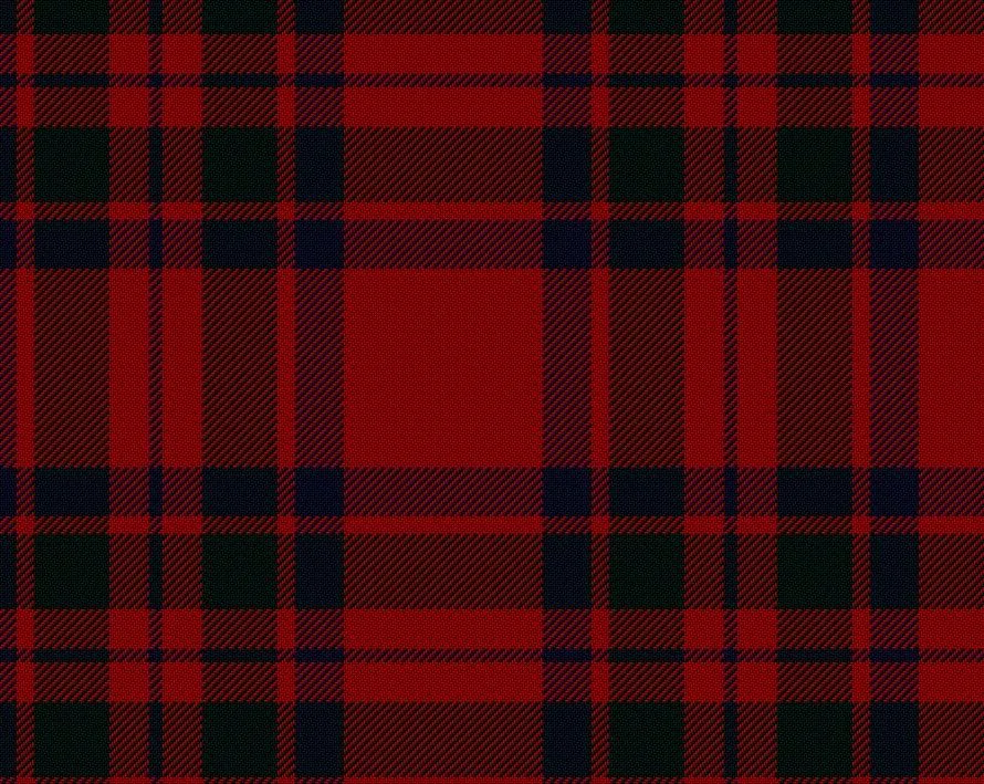 MacIntosh Red Modern Casual 4 Yard Kilt