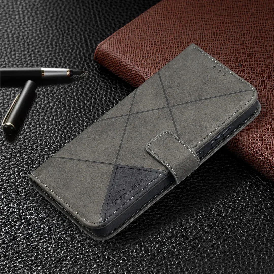 Magnetic Leather Wallet Flip Case For Samsung Galaxy A Series