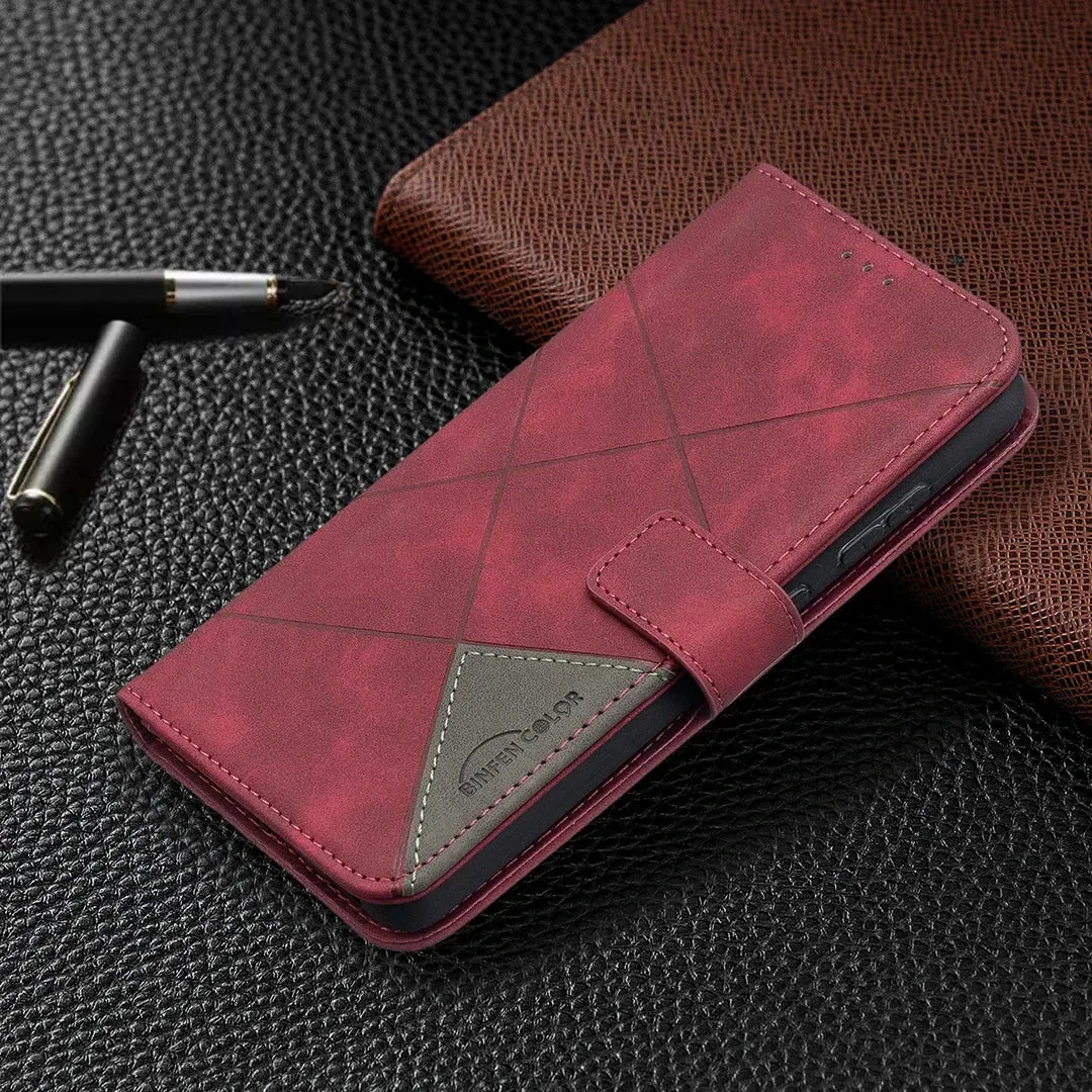 Magnetic Leather Wallet Flip Case For Samsung Galaxy A Series