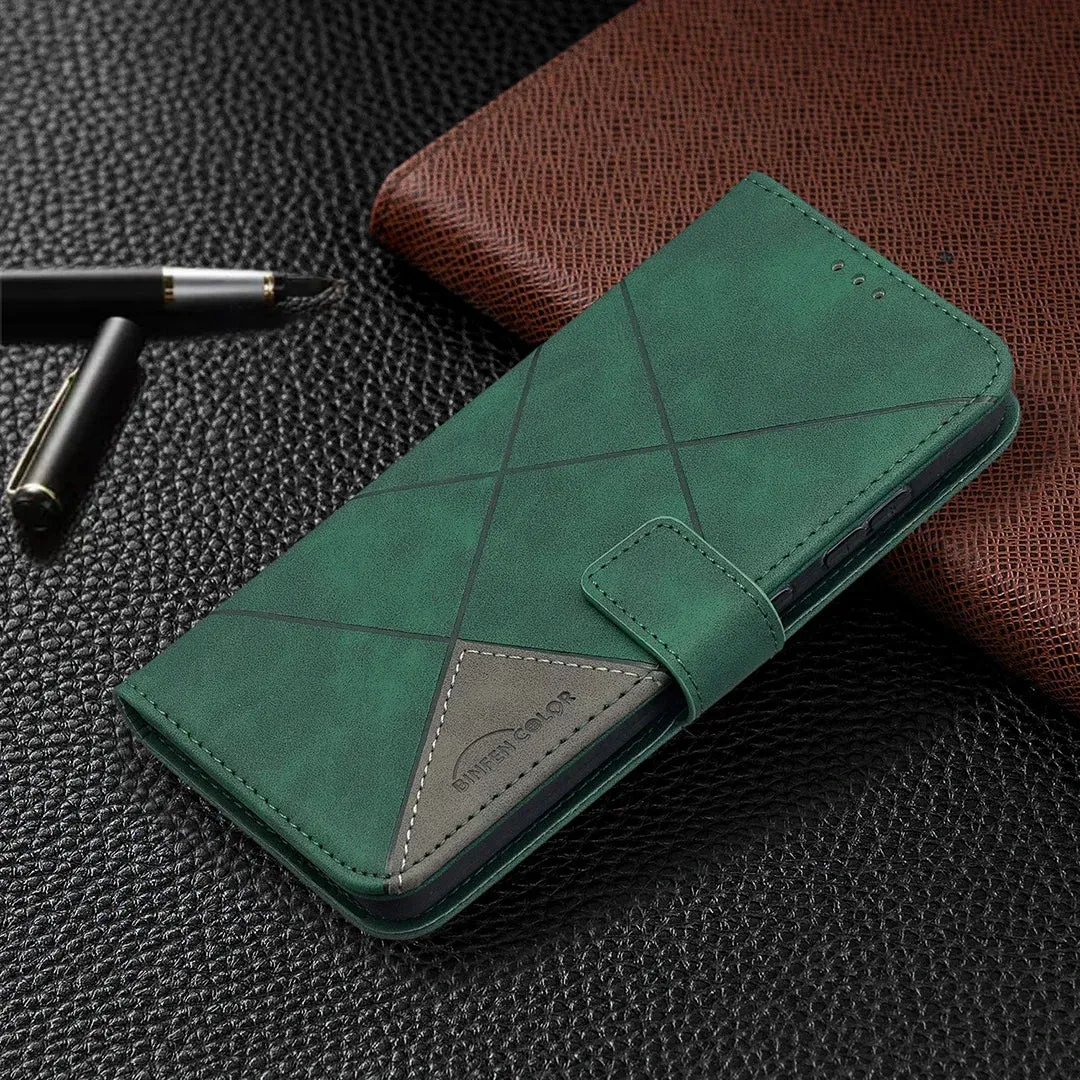 Magnetic Leather Wallet Flip Case For Samsung Galaxy A Series