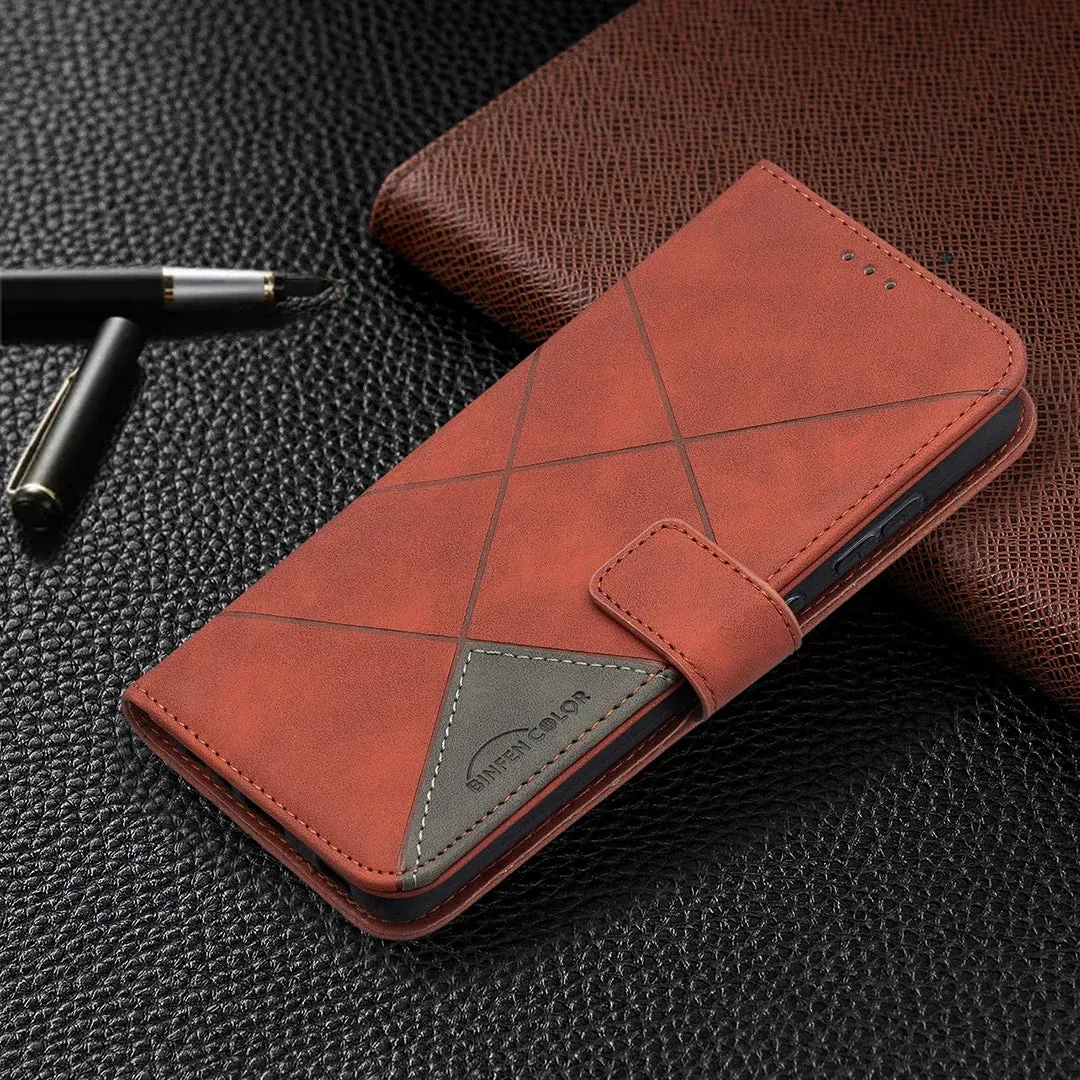 Magnetic Leather Wallet Flip Case For Samsung Galaxy A Series