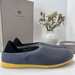 Mahabis Breathe Summer Slip On Slipper Grey/Yellow Men's US 12.5-13