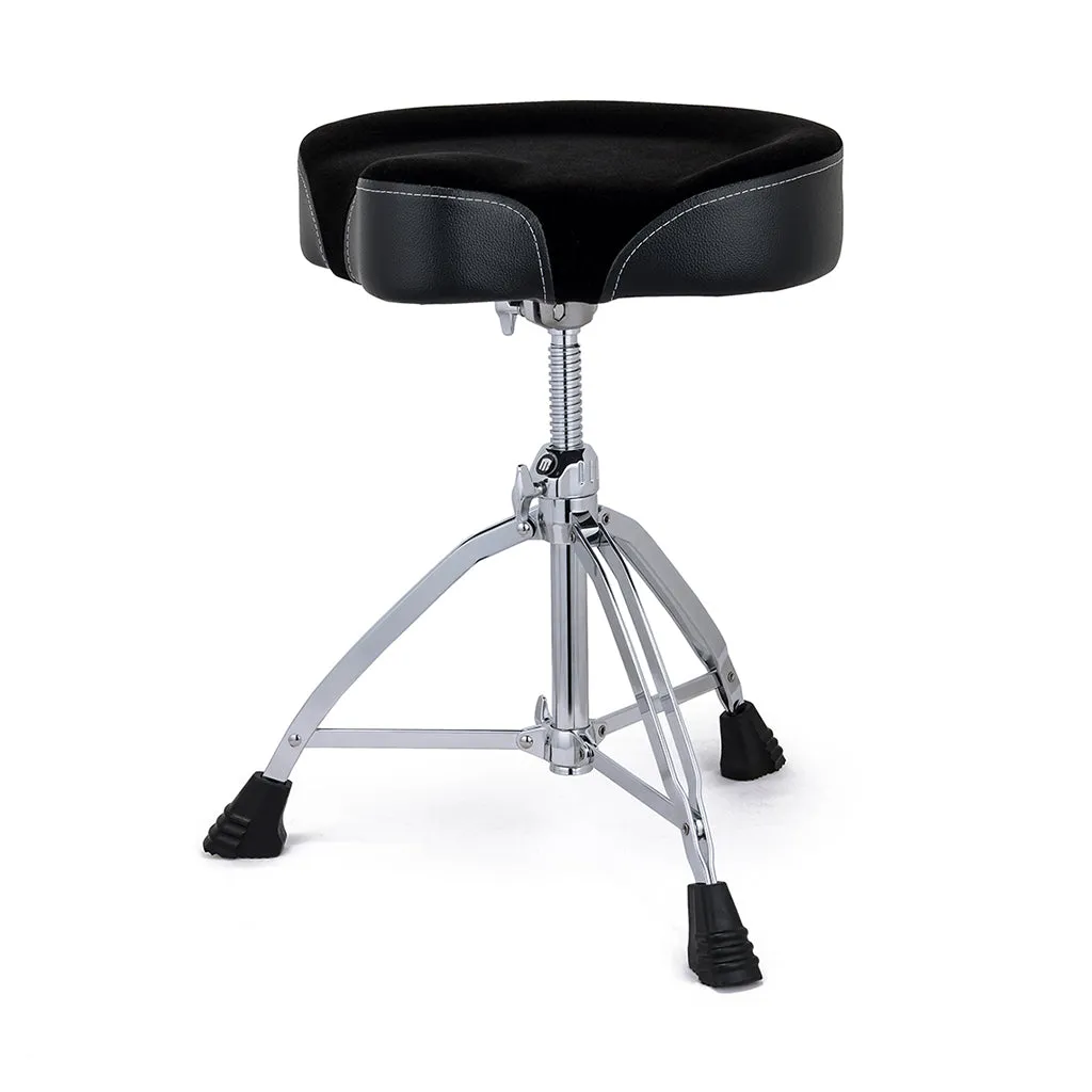 Mapex Drum Throne Saddle 17" 4" Thick Double Braced with Cloth Top