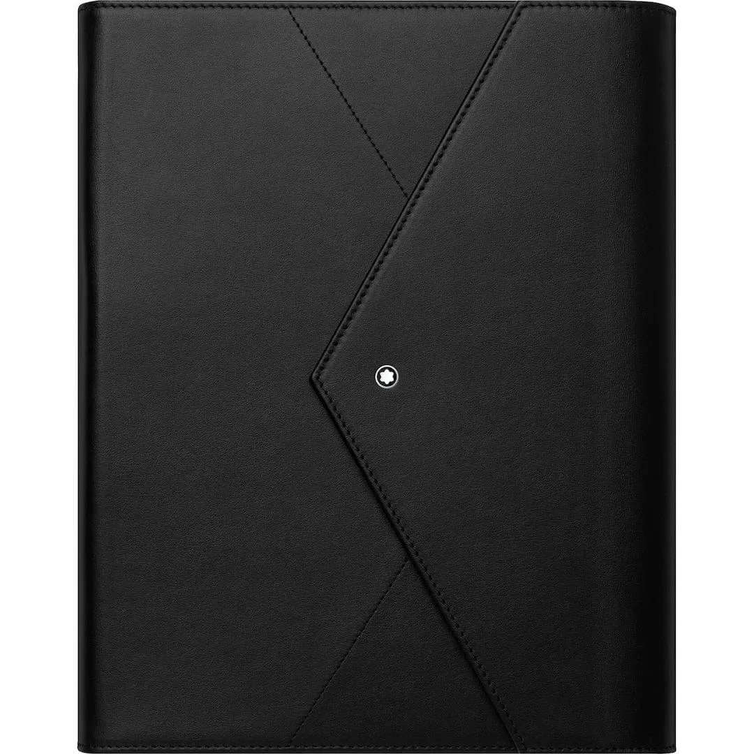 Montblanc Black Leather Augmented Paper Writing Tablet with StarWalker Ballpoint Pen