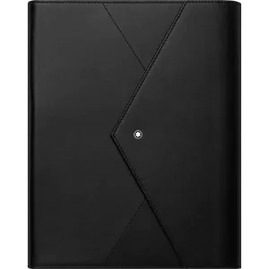Montblanc Black Leather Augmented Paper Writing Tablet with StarWalker Ballpoint Pen