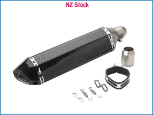 Motorcycle Slip-On Exhaust Muffler Yamaha Honda Kawasaki Suzuki 470mm