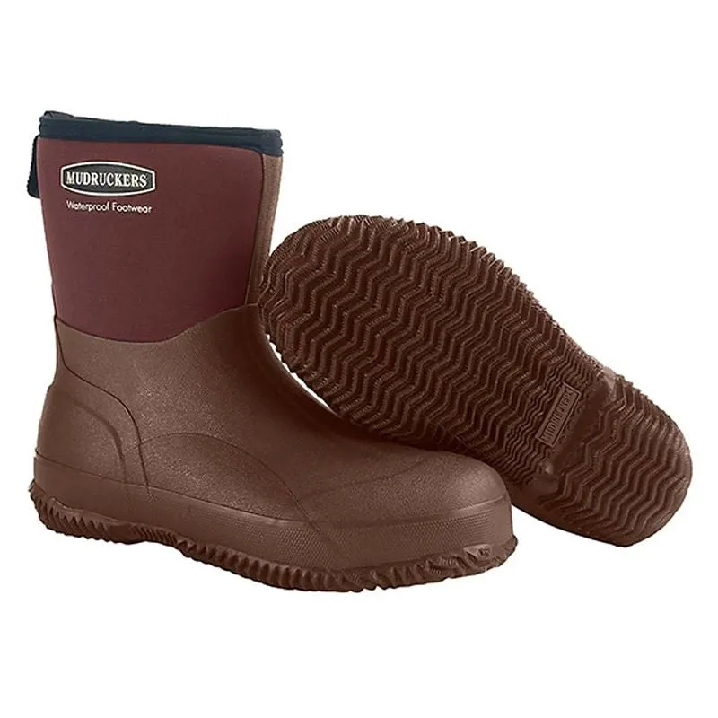 Mudruckers Waterproof 9in Slip On Mid Boots
