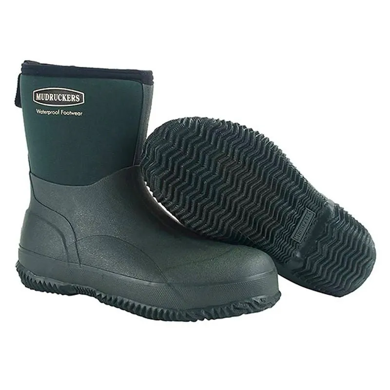 Mudruckers Waterproof 9in Slip On Mid Boots