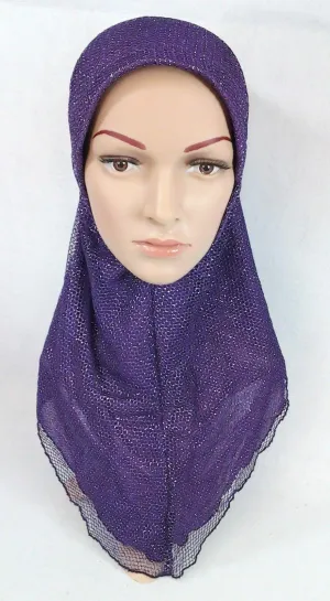 Muslim Hijab Islamic Soft Mesh Hijab/MaxiScarf/ Wrap/Shawl/Slip-on