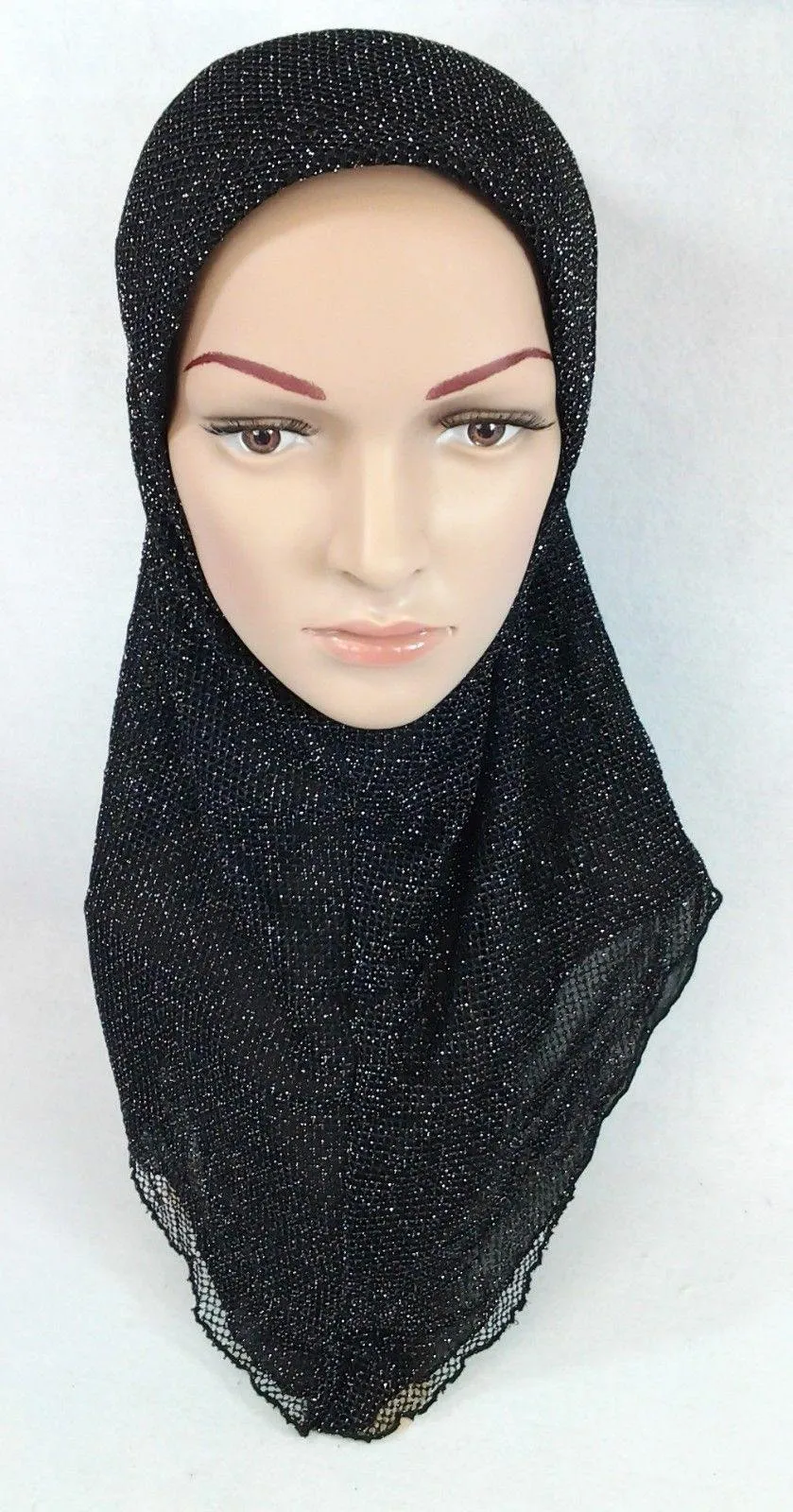 Muslim Hijab Islamic Soft Mesh Hijab/MaxiScarf/ Wrap/Shawl/Slip-on