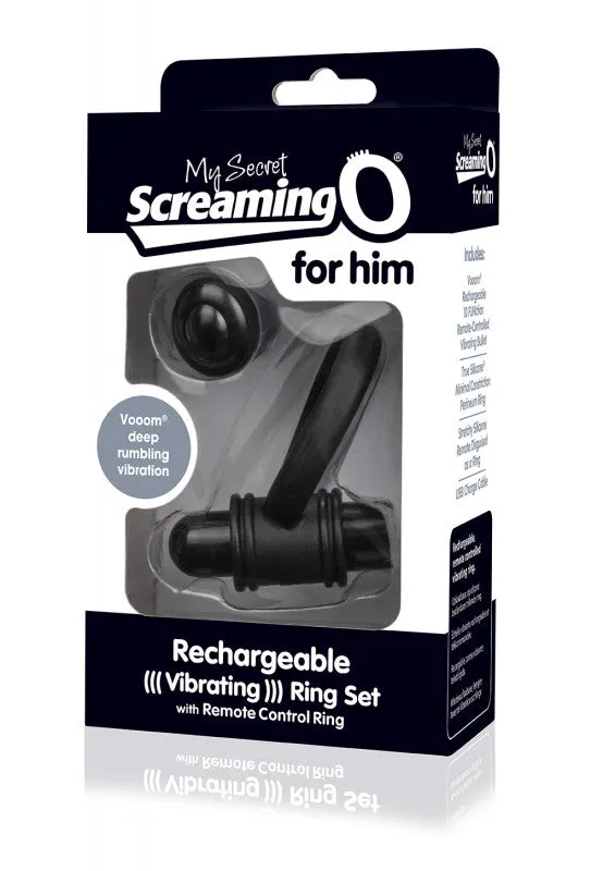 My Secret Bullet and Ring for Him - Black