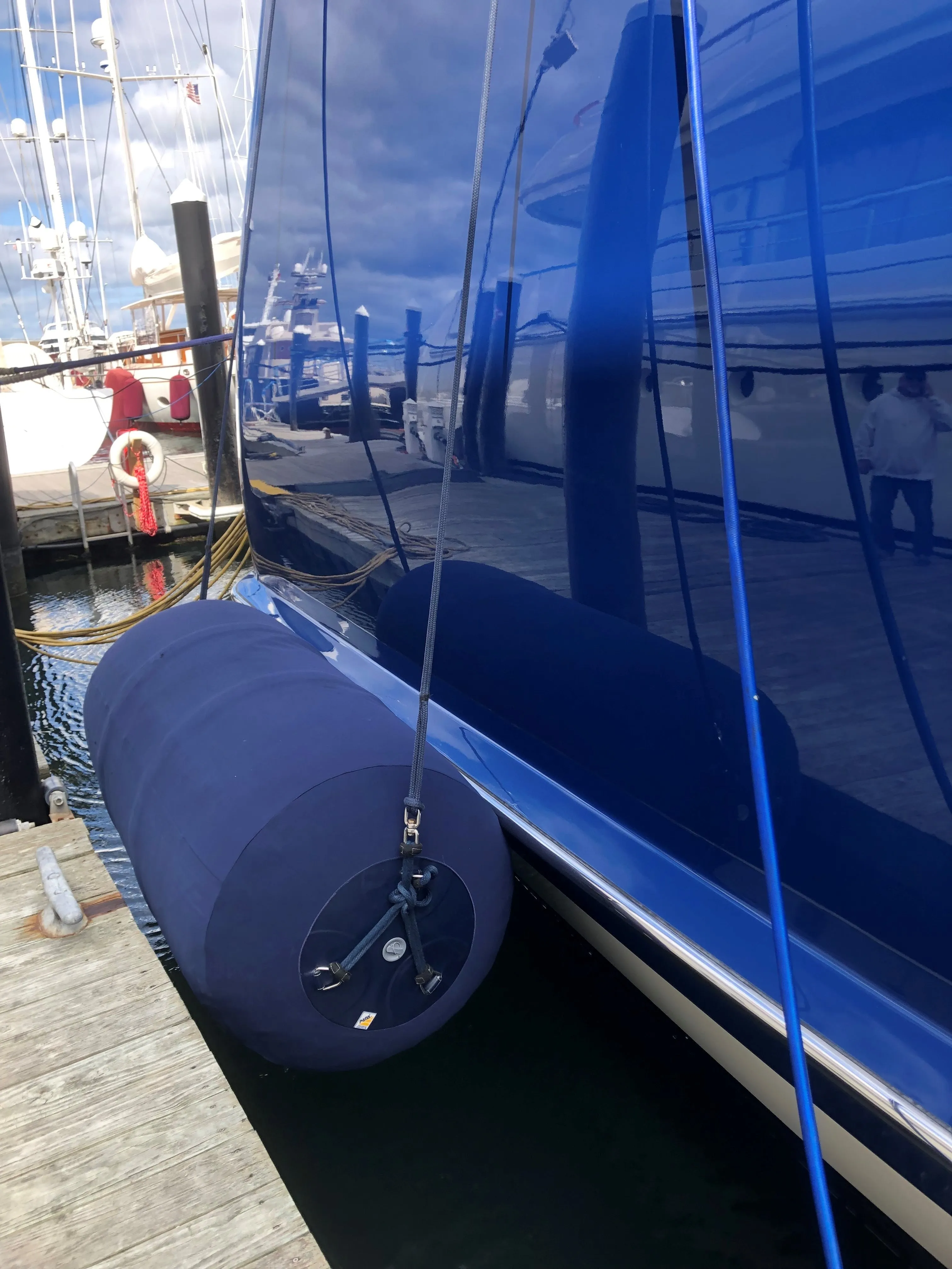 Neoprene Fender Covers (fits inflatable fenders)