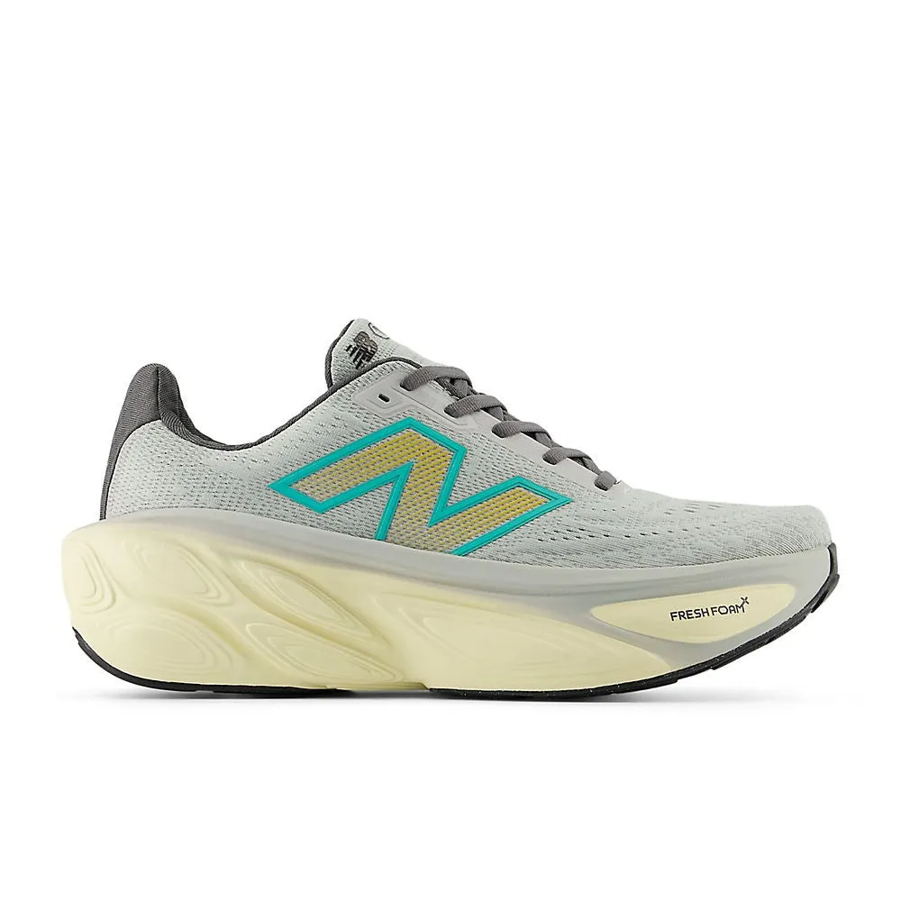New Balance Fresh Foam More v5 WIDE (Mens) - Brighton Grey with Calcium and Cyber Jade”