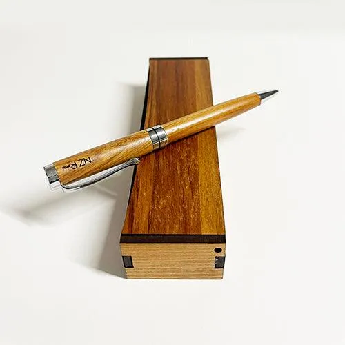NZ Rimu Ballpoint Pen in Rimu Box