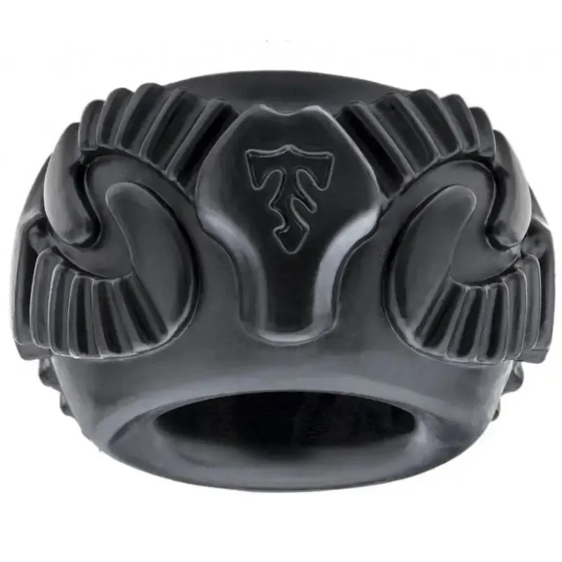 Perfect Fit Black Massive Stretchy Cock Ring for Him