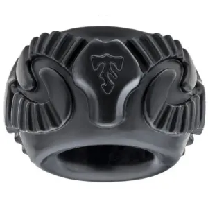 Perfect Fit Black Massive Stretchy Cock Ring for Him