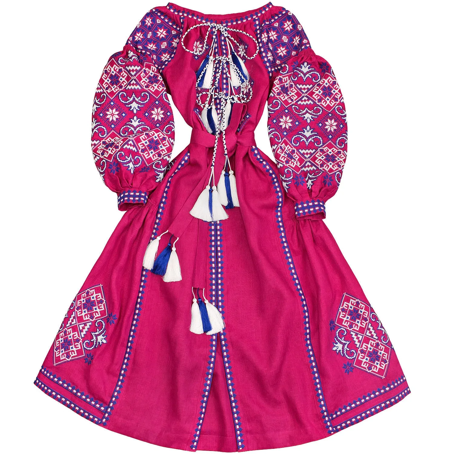 Pink Kaftan with wedges