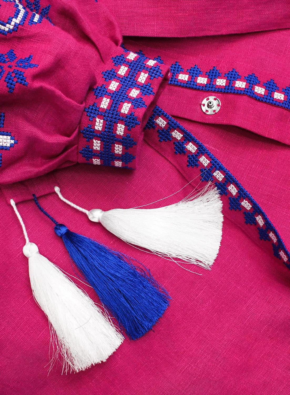 Pink Kaftan with wedges